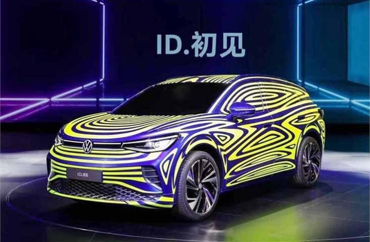 ID 4 crossover will be Volkswagen's second production ID model.