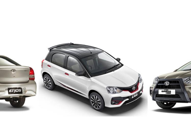 Toyota’s Etios series drives past 400,000 sales milestone in India