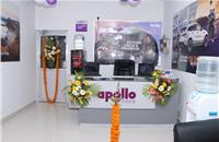 The Apollo Tyres’ Service Centre is equipped with the state-of-the-art facilities and services including computerised wheel alignment, automatic tyre changer, wheel balancing machine, nitrogen gas inflator, specialised two wheeler tyre changer and balancer, mushroom plug for tubeless tyre puncture repair, facility for run-flat tyres, and a PUC machine.