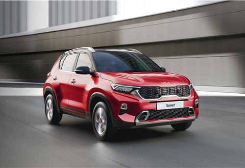 Kia Sonet sales in India and exports cross 350,000 units