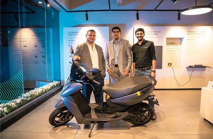 Ather Energy's 75th retail outlet, Ather Space, is located in Magnetic Square Patia, Bhubaneshwar,