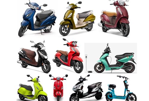 Scooter sales near the 4-million mark in first 8 months of FY2024