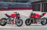 While the V4 is priced at Rs 20 lakh, the V4 S (Ducati Red) costs Rs 23 lakh.