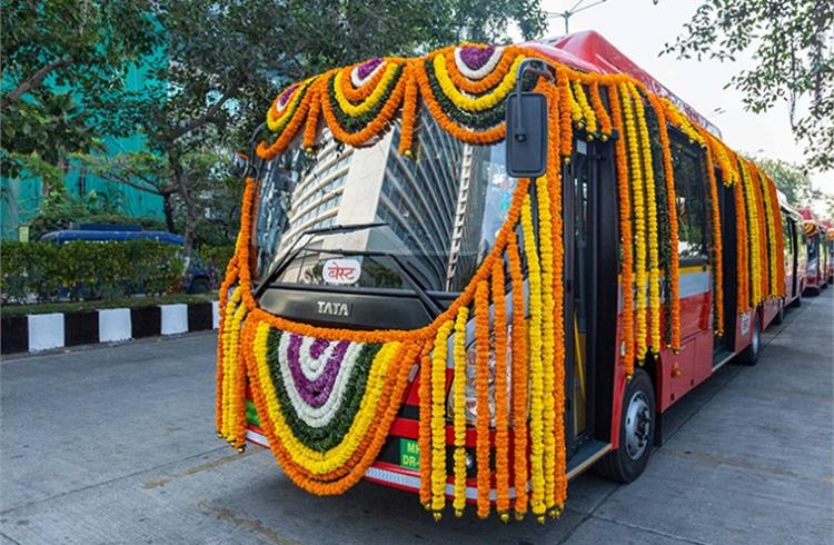 The 26 Tata Motors Ultra Urban AC Electric buses are part of a larger order of 340 electric buses inducted by Brihanmumbai Electric Supply & Transport (BEST).