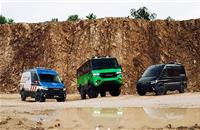 Torsus has a range of 4x4 off-road large passenger vehicles with 290mm ground clearance, targeted at segments like oil and gas mining, law enforcement, tourism, extreme sports and emergency vehicles