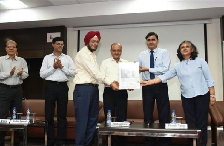 Volvo Eicher first CV OEM to receive BS VI emission compliance certification from iCAT
