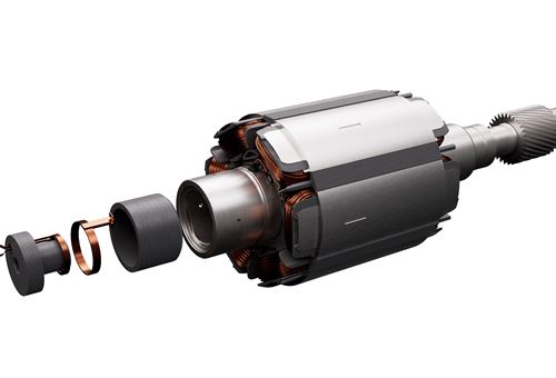 ZF develops magnet-free compact electric motor
