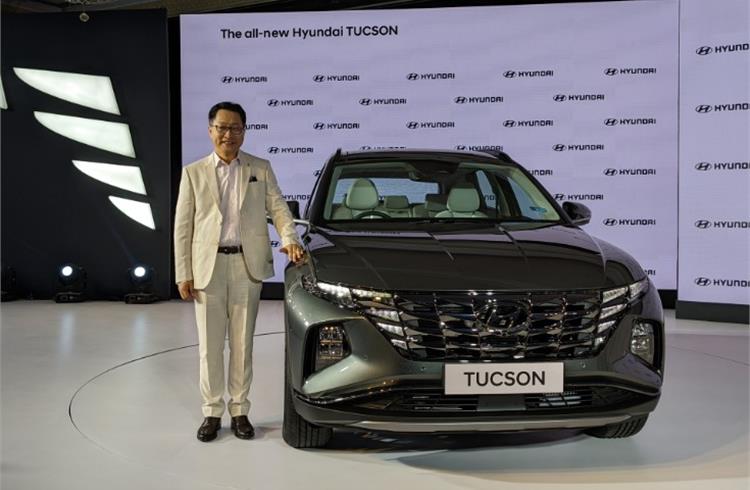 Hyundai unveils ADAS-equipped new Tucson for India