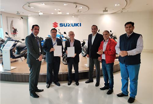 Suzuki Motorcycle India ties up with Standard Chartered Bank for dealer finance