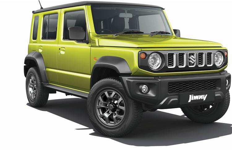 Maruti Suzuki to begin Jimny 5-door production in April