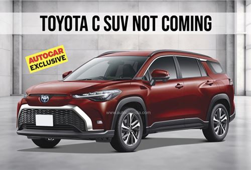 Toyota drops C SUV project for India