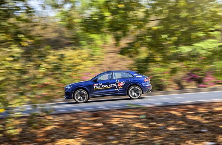 The Audi RS Q8’s lap times at the MMRT (1:52.911), Kari Motor Speedway (1:13.691) and BIC (2:16.767) have been ratified by the Federation of Motor Sports Clubs of India and The India Book of Records.