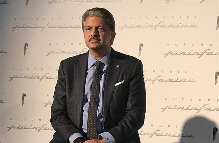 Anand Mahindra: “The third part of the trinity will be what we call objects of desire and passion. These are vehicles people will just have to buy.”