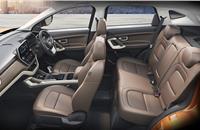 By deploying Land Rover’s D8 platform, Tata Harrier is larger than its rivals in terms of dimensions, which shows in interior space.