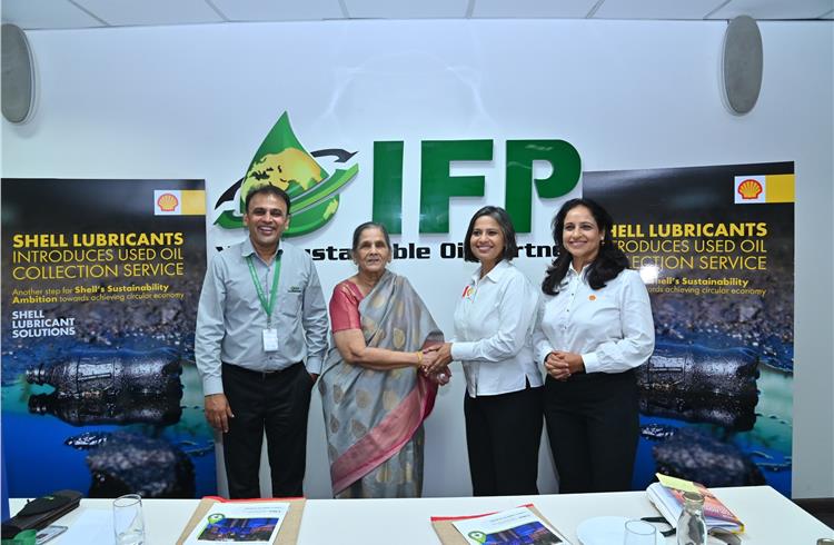 Shell signs its first partnership with IFP Petro Products for used oil collection.