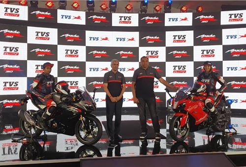 TVS launches Apache RR 310 BS VI at Rs 240,000
