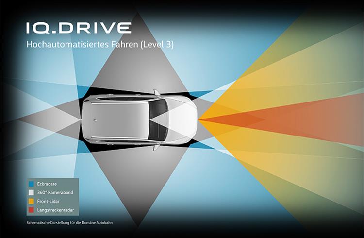 Volkswagen sensors for Level 3 autonomous vehicle technology