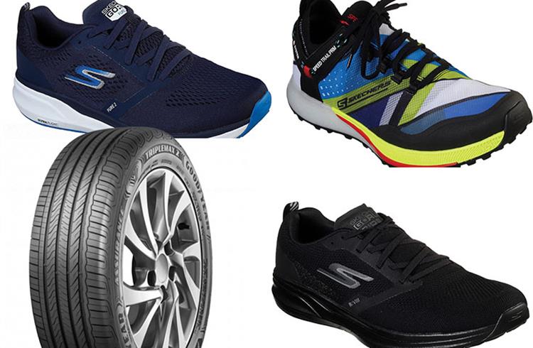 Goodyear collaborates with Skechers for customised shoe outsoles 