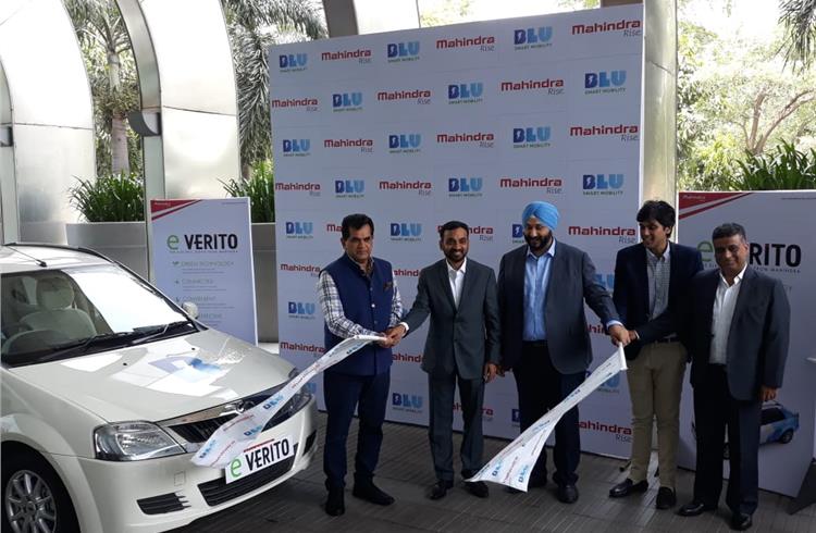 Mahindra to supply 500 eVeritos to Blu Smart Mobility