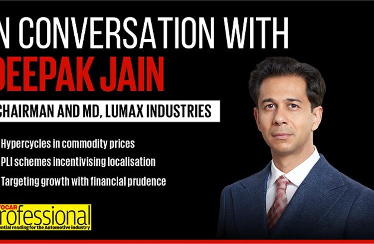 In conversation with Lumax Industries' Deepak Jain