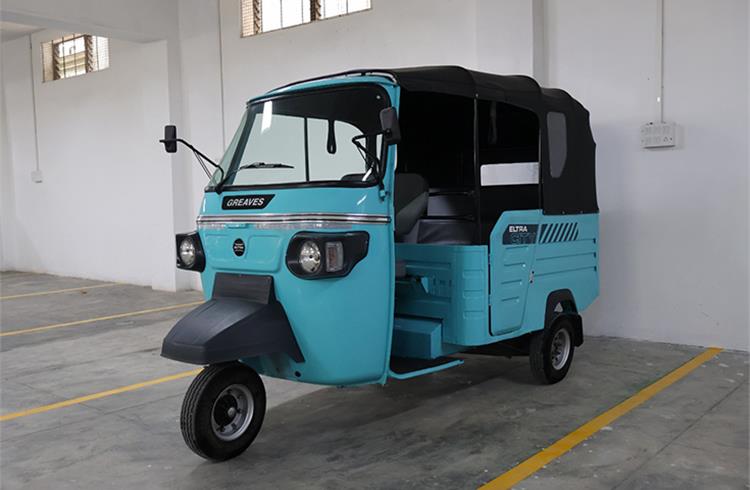 Greaves Electric Mobility launches Eltra City electric 3-wheeler