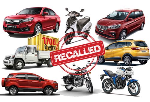 Maturing Indian car and bike market recalls 4.97 million vehicles since 2012