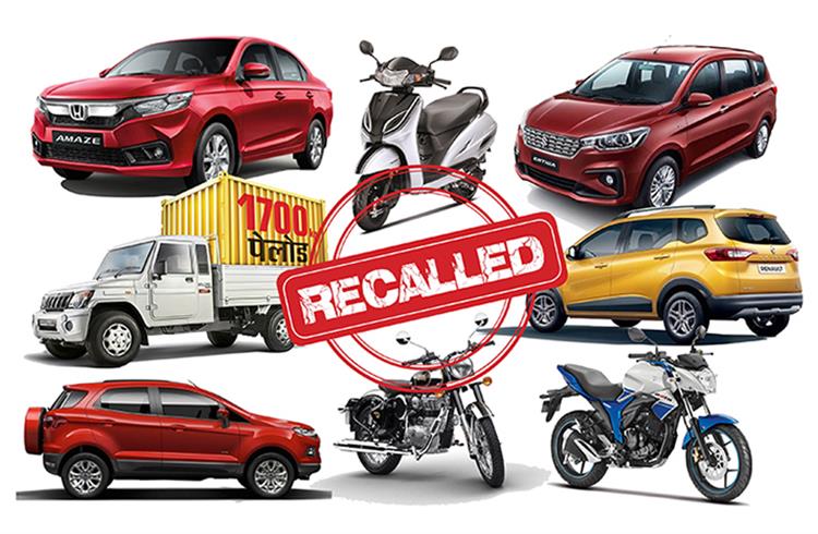 FY2022 saw 13,31,868 vehicles comprising 890,873 two-wheelers and 440,995 PVs voluntarily recalled by OEMs. These 1.33 million units account for 26% of the 4.97 million units recalled till now. 