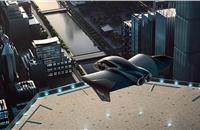 Boeing, Porsche and Aurora Flight Sciences, a subsidiary of Boeing, are developing a concept for a fully electric vertical takeoff and landing vehicle. 