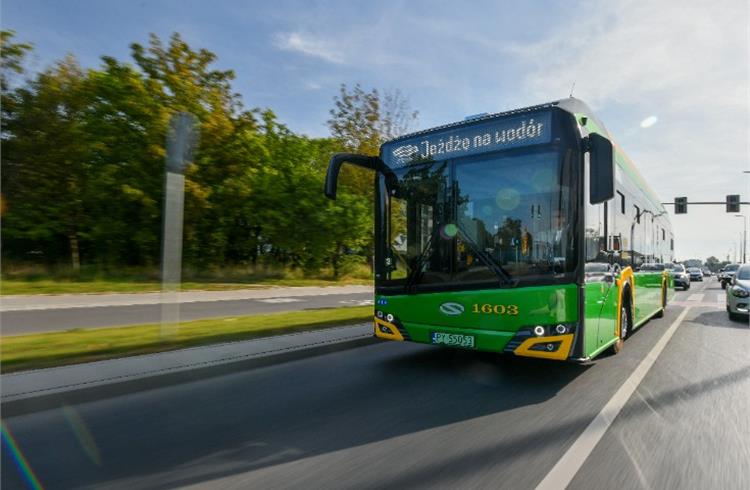 Solaris says 44.5% of all hydrogen buses registered in Europe in 2023 are Solaris vehicles.