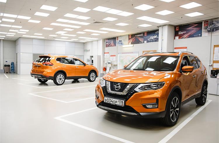 Nissan’s St Petersburg plant begins producing new X-Trail