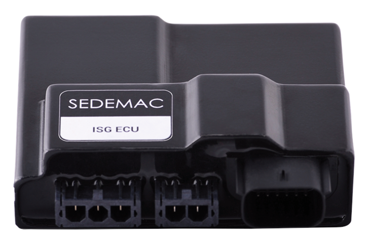 Sedemac’s Sensorless Integrated Starter Generator technology eliminates the need for conventional starter motor-based engine start systems (Stall No. 50).