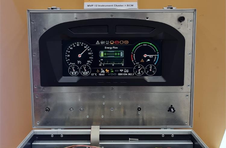 Continental is to commence supplies of its maiden 10.25-inch digital instrument cluster to an Indian OEM in CY2024.
