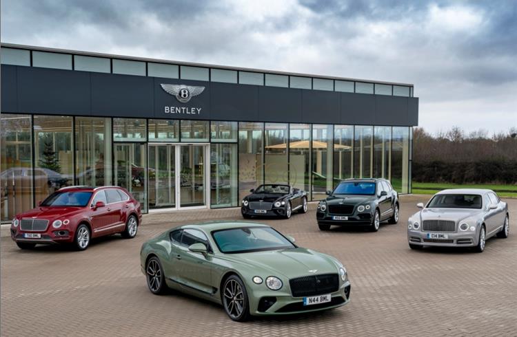 Bentley 2019 sales rise 5 percent, drives past 10,000 mark for seventh year