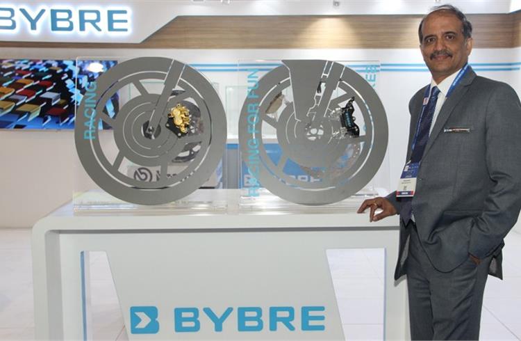 Sudhir Nirantar, CEO, Brembo Brake India: “We have added new clients in Mahindra Jawa, Ather Energy, which is the first electric two-wheeler in India that gets ByBre brakes.