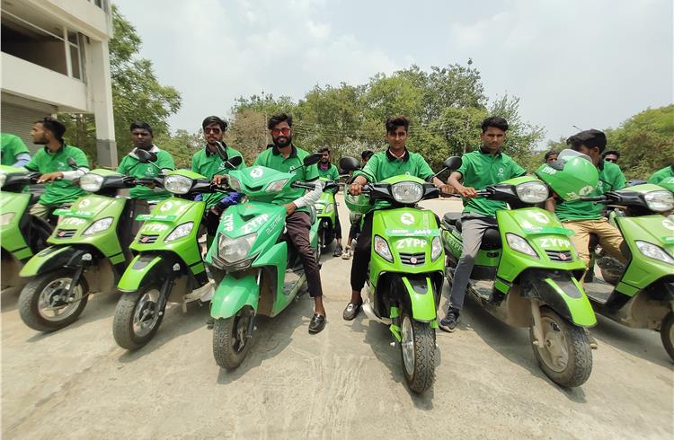 Zypp Electric deploys 2,000 electric scooters in Bengaluru; aims to deploy 8,000 more in next 2 months