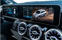 Mercedes' MBUX infotainment system. A recent report predicted the market for automotive AI systems (including hardware, software and in-car services) will rise from £1.6 billion (Rs 14,494 crore) today to £21 billion (Rs 190,239 crore) by 2025.