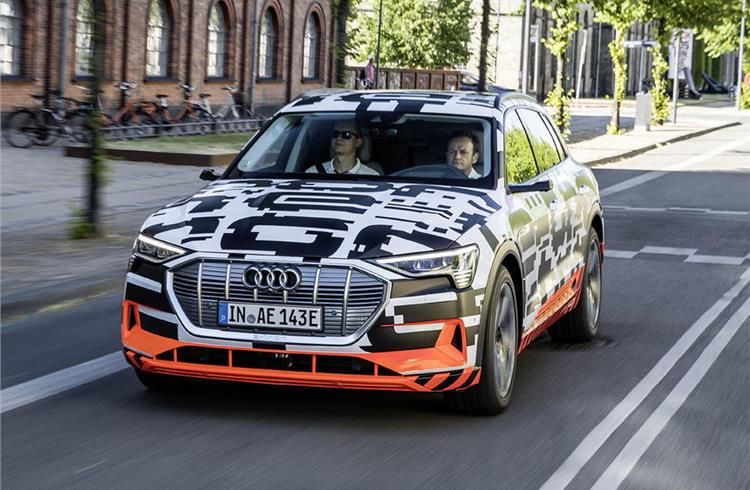 Audi E-tron one of 12 electric Audis to launch by 2025