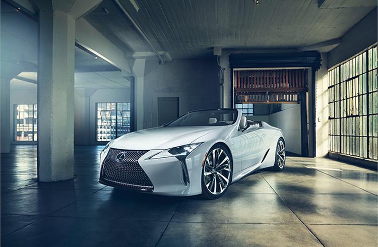 Lexus LC convertible concept to make world debut at 2019 NAIAS in Detroit