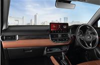 Elevate uses soft-touch materials and faux-wood finishing on the dashboard which is contemporary in its design.