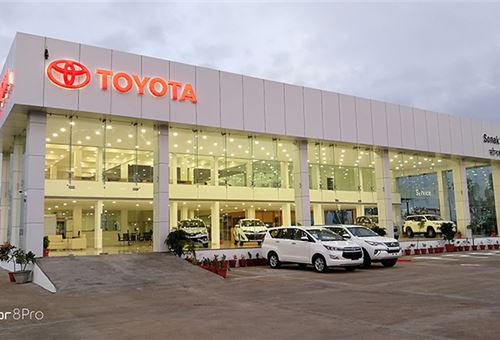 Toyota Kirloskar Motor sells 12,373 units in October, up 4%