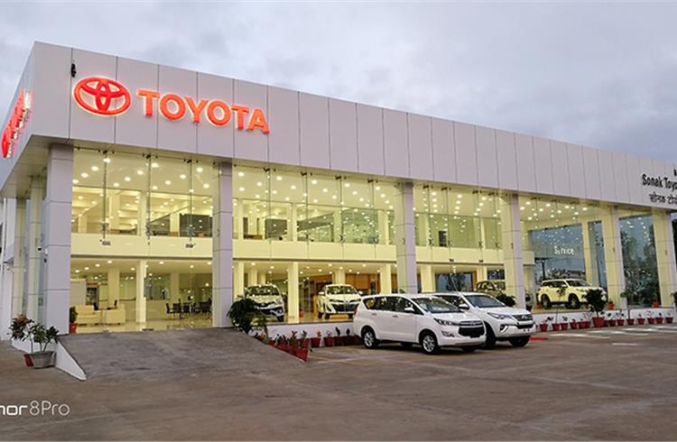 Toyota Kirloskar Motor sells 12,373 units in October, up 4%