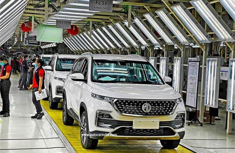 MG Motor India sells 4,532 units in February 2024, EVs contribute 33% of total sales