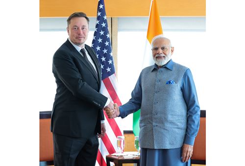 PM Modi meets Elon Musk, Tesla to be in India “as soon as humanly possible”
