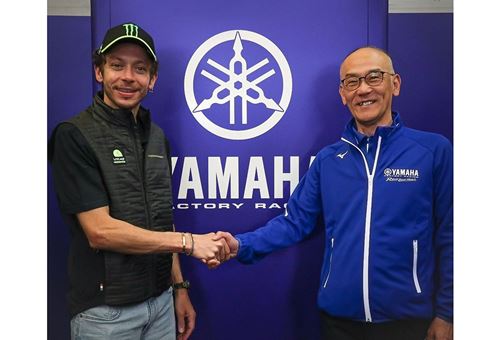 Yamaha signs motorsport legend Valentino Rossi as its brand ambassador