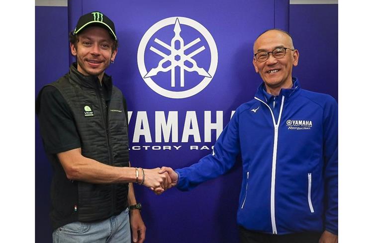 Yamaha signs motorsport legend Valentino Rossi as its brand ambassador