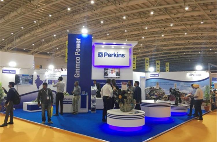 Perkins Engines was among the prominent exhibitors.