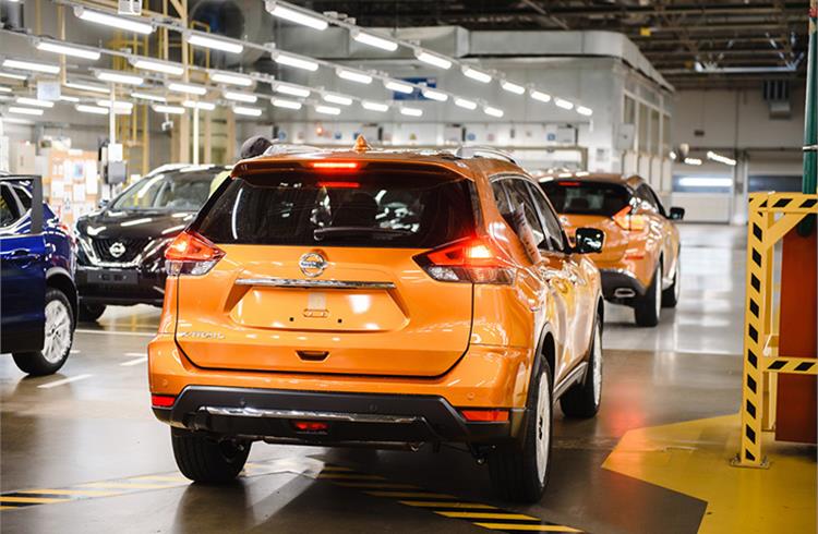 Nissan’s St Petersburg plant begins producing new X-Trail