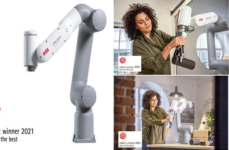 ABB’s new robot, GoFa wins Best of the Best Red Dot award