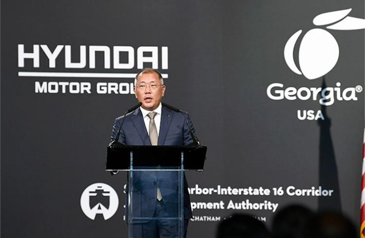 Hyundai Motor Chairman Chung Eui-sun: 