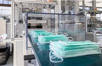 Mercedes-Benz rolls out 100,000 mouth and nose masks at Sindelfingen plant